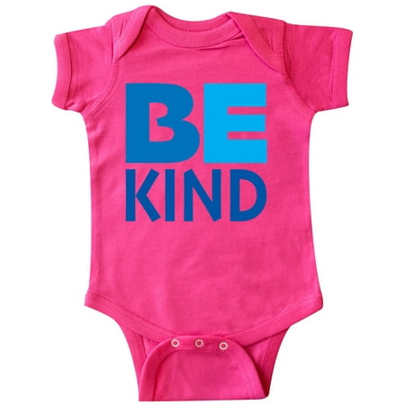 

Inktastic Be Kind Logo in Blue Gift Baby Boy or Baby Girl Bodysuit