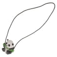 thumbnail image 2 of OUNONA Resin Panda Car Ornament Easy Install Rearview Mirror Accessory Multi-Color, 2 of 7