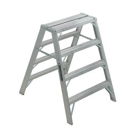 Louisville Ladder L 2032 04 Sawhorse Aluminum 4 Foot Louisville Ladder L 2032 04 Sawhorse Aluminum 4 Foot