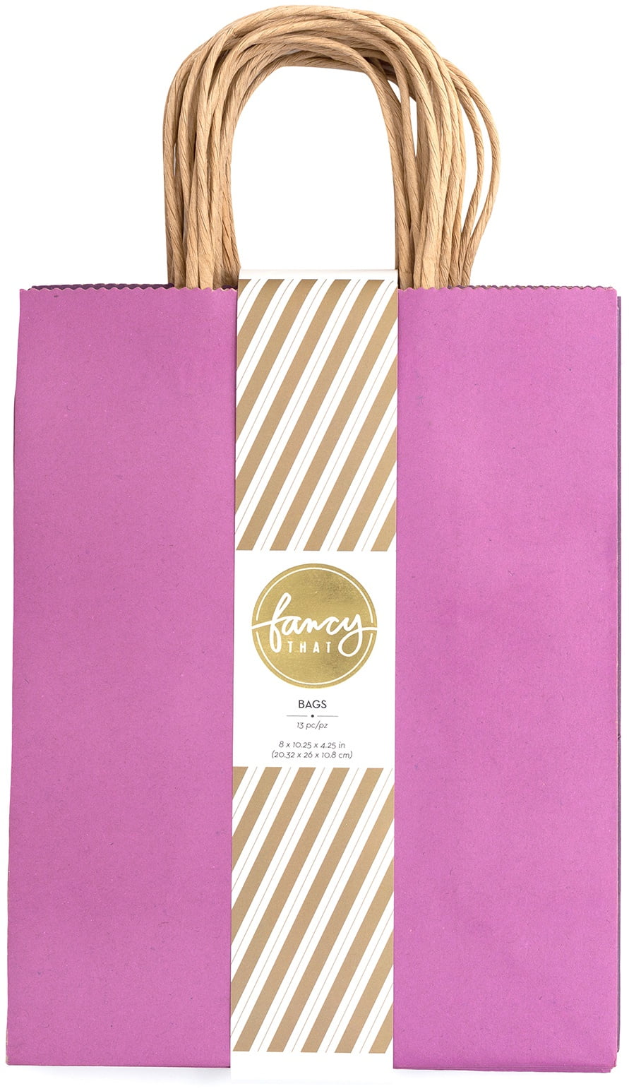 AC Medium Kraft Bag Value Pack 13/PkgPurple TonesShades Of Purple