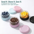 16 oz Glass Lunch Bowl Container with Lid | Leak & Spill Proof, BPA ...