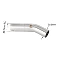 thumbnail image 3 of For Honda Transalp 750 2023 2024 XL 750 XL750 Transalp Escape Motorcycle Exhaust Muffler Link Pipe 51MM Slip-on, 3 of 5