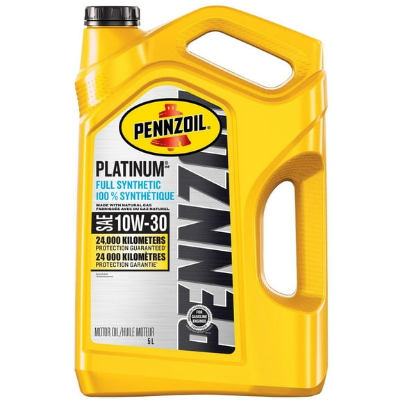 Pennzoil Platinum Synthetic 10W30 Motor Oil 5L, Pennzoil Synthetic 10W30 5L