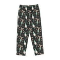 thumbnail image 6 of Fotbe Christmas cute deer old man Women's Pajama Pants,Sleepwear Pants,Pj Bottoms Drawstring And Pockets-XX-Large, 6 of 7