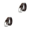 thumbnail image 3 of yingyy Stretch Braided Men Belt With Exquisite Craft And No Loose Thread Scratch-resistant PU Casual Coffee 115cm 2Set, 3 of 6
