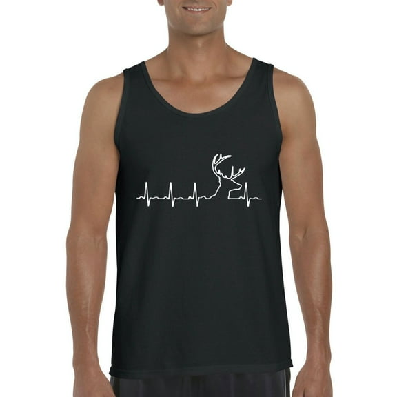 Artix - Men's Tank Top for Men, up to Men Size 3XL - Heartbeat Hunting