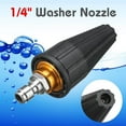 thumbnail image 7 of 1/4” Rotating Pressure Washer Nozzle – Stainless Steel & Brass Spray Tip for Vehicles, Driveways & Heavy-Duty Cleaning, 7 of 7