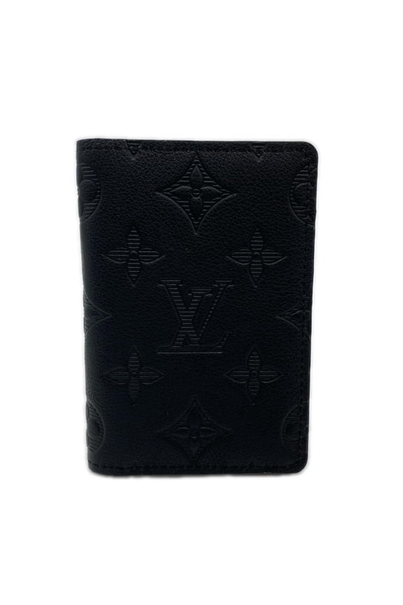 Pre-Owned LOUIS VUITTON Louis Vuitton Monogram Shadow Business Card Holder/Card Case Organizer...