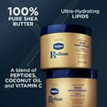 thumbnail image 2 of Vaseline Radiant X Deep BDF6&nbsp;Nourishment Body Cream 100% Pure Shea Butter, Coconut Oil, Vitamin C, & Peptides 10 oz, 2 of 3
