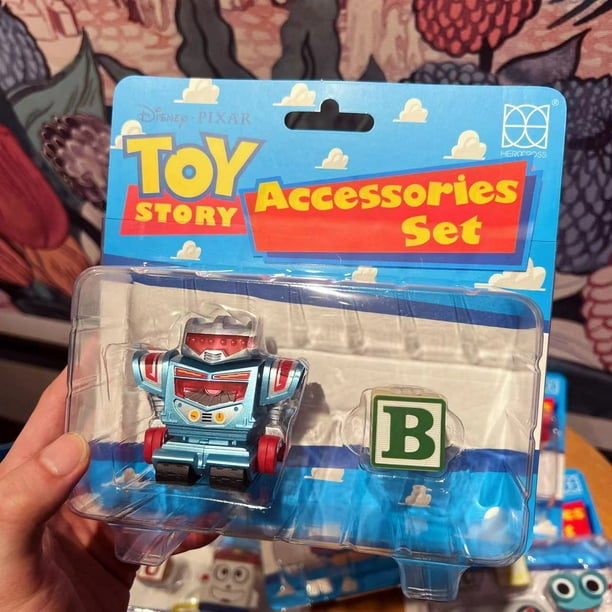 7CM Disney Herocross Cute Toy Story Wheezy Chuckies Sparks Mr.Mike