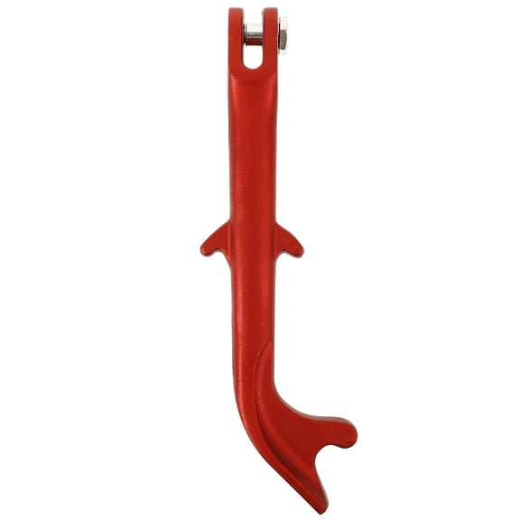 PBPBOX Red Motorcycle Side Kickstand Strong Wear Resistant Metal Design