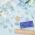 thumbnail image 3 of 36Pcs 6 Styles Alloy Enamel Pendants Cat Light Gold Mixed Color 21~35.5x18.5~26x1.5~4.5mm Hole: 1.2~2mm 6pcs/style, 3 of 6