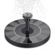 thumbnail image 2 of Fuente solar, bomba solar para estanque con bomba de agua solar, bomba solar flotante para fuente de jardín, estanque, bebedero para pájaros, pecera, 2 of 4