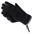 thumbnail image 1 of Qarigey 1 par de guantes de tela de invierno para adultos, senderismo de invierno, viajes, ciclismo, equitación, esquí, mitones cálidos, equipo guantes y mitones Negro Qarigey AP013040-02, 1 of 6