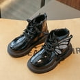 thumbnail image 2 of Babcutegg Boots for Girls Warm and Breathable Thick Bottom Casual Fashion Girls Fall and Winter Shoes Black US 12 M, 2 of 5