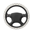 thumbnail image 5 of Picia Maple plaid Car Steering Wheel Cover, Non-Slip, Breathable, Universal 15 inch, 5 of 7