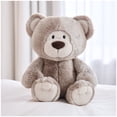 thumbnail image 2 of Oso de peluche GUND Mukki de 10 pulgadas, color marrón y crema, 2 of 9