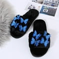 thumbnail image 5 of BONIXOOM Black Sandals Women Clearance Fall Slip-On None Casual Fashion Womens Shoes Black Size 7, 5 of 9