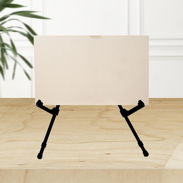 Caballete de exhibición Soporte de exhibición de trípode plegable para Negro perfecl caballete trípode plegable