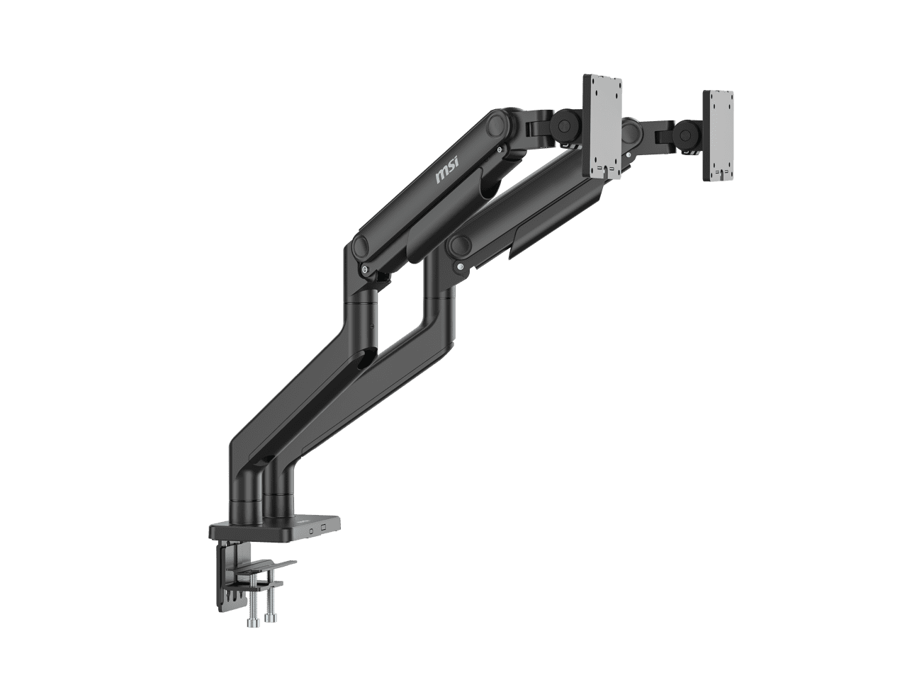 MSI Mounting Arm for Monitor - Matte Black - Horizontal/Vertical