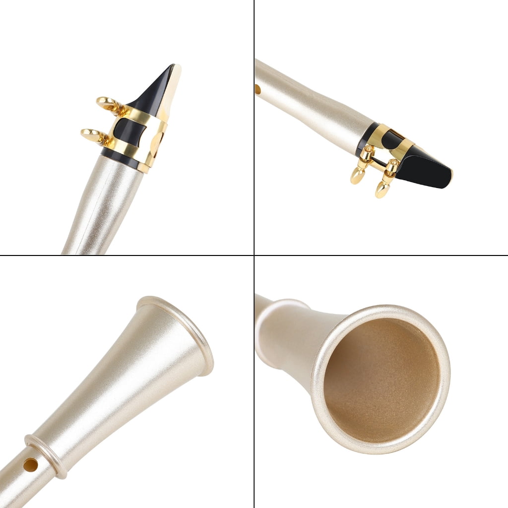 Compact Mini Pocket Saxophone Portable Simple E-flat Sax Woodwind Instrument