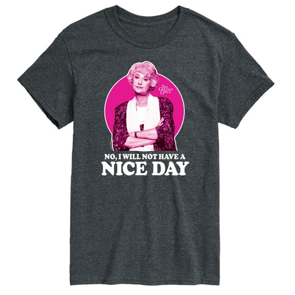 Golden Girls - Dorothy Will Not Have Nice Day - Men's Short Sleeve Graphic T-Shirt