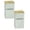 O262 A 5.9X3.3X3.3" 2Pack, variant on 2Pcs Coffee Tea Container Metal Vintage Kitchen Canister with Airtight Lids Food Storage Container Jars for Kitchen Counter Farmhouse Kitchen Home Food Storage Utility Happy 2026!