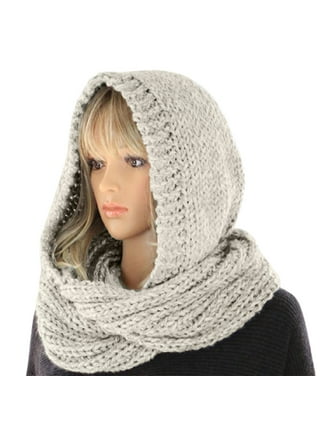 Ladies hooded cheap scarf