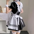 thumbnail image 6 of Women's Cute Princess Dresses for Girls Kawaii Dress Anime Maid Attire Cosplay Dress with Apron and Other Accessories, 6 of 7