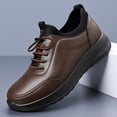 thumbnail image 3 of Men's with Soft Sole Flat Shoes Casual Dress Shoes, 3 of 6