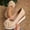 Beige, variant on Women Shoes Summer Jerdar Women's Bowknot Wedge Shoes Flatform Thick Sole Polyester Blend Solid Color Summer Fashion Casual Comfortable Walking Slip On Sandals