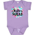 thumbnail image 3 of Inktastic Sister Squad Hearts Girls Baby Bodysuit, 3 of 5