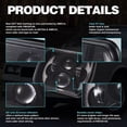 thumbnail image 4 of Par Faros 5x7 Cuadrado Jeep Cheroke Nissan Camión D21 Yj Xj, 4 of 8