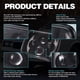 thumbnail image 4 of Par Faros 5x7 Cuadrado Jeep Cheroke Nissan Camión D21 Yj Xj, 4 of 8