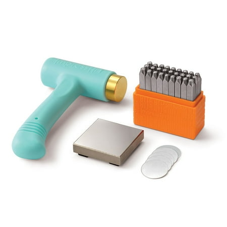 - ImpressArt Metal Punch Stamping Kit, Uppercast Stamps San Serif Font 3mm, 1 Set
