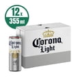 thumbnail image 1 of Cerveza Clara Corona Light 12 Latas de 355 ml c/u, 1 of 4