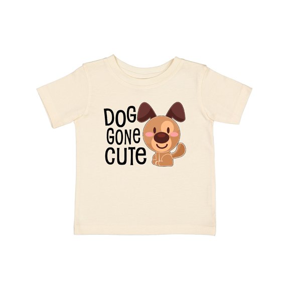 Inktastic Doggone Cute- Happy Puppy Boys or Girls Baby T-Shirt