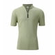 thumbnail image 2 of Camisas de Manga Corta de los Hombres Casual Color Sólido Stand Up Collar Cremallera Deportes Top, Manga Corta Tops de Verano para el Ejercicio, 2 of 6
