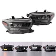 thumbnail image 2 of Headlamp Car Turn VLAND  Headlights Assembly Clear Lens Parking Light Fit For  2016-2021 LHD, 2 of 8