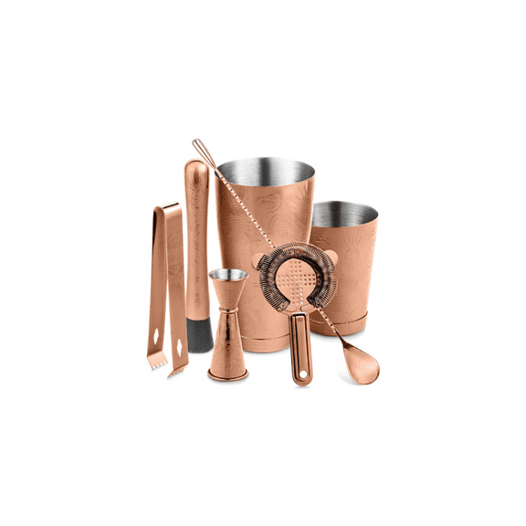 KDARK Premium Stainless-Steel Bartender Kit, Cooper