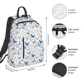 thumbnail image 2 of Honeii Butterfly Print Lightweight Backpacks,Carry on Backpack,Durable Backpack for School, Work & Travel, 2 of 7