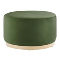 thumbnail image 2 of Tilden Ottoman in Moss Green Natural, 2 of 7