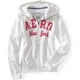 thumbnail image 1 of Sudadera con capucha y cremallera completa Aeropostale Aero Ny Mujer Blanco Pequeño, 1 of 1