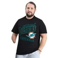 thumbnail image 2 of Men's G-III Sports by Carl Banks  Black Miami Dolphins Adaptive Headliner Graphic T-Shirt, 2 of 6