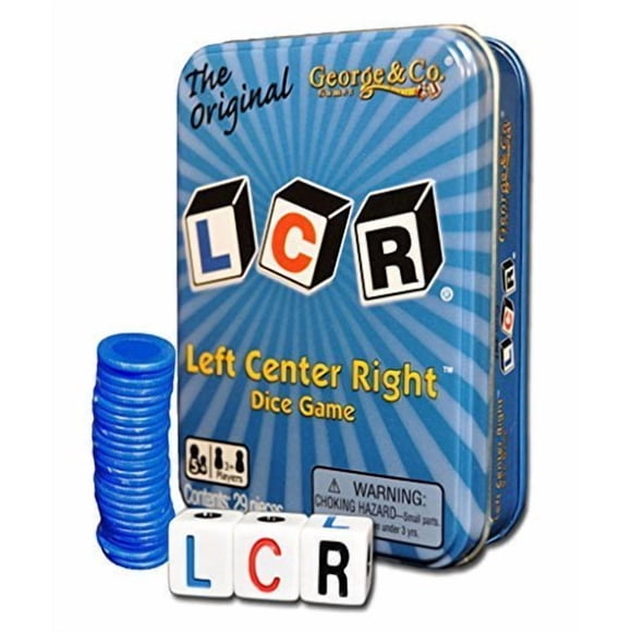 LCR Izquierda Centro Derecha Azul TIN