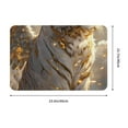 thumbnail image 3 of Uemuo Golden White Tiger Printed Door Mat Indoor Doormat 16"x24",Front Back Door Mats Non Slip Entrance Rugs,Inside Doormats for Entryway, 3 of 9