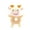 Yellow #227, variant on Baby Rattle Plush Hand Grip Toy Soft Fabric Sensory Ring Squeaker Stick Educational Infant Grasping Toy for Newborns Toddlers Nursery Gift 2026 New Arrival