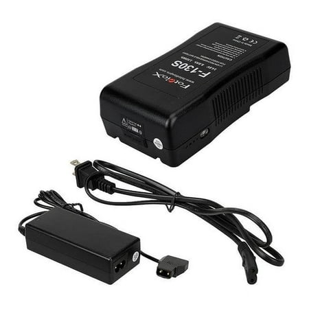 UPC: 0847372040353 | Fotodiox VBatt-Chrgr-F130S Li-Ion V-Mount Battery & Charger Kit for Pro  FlapJack & Factor Series LED Light – 3.2 lbs