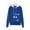 Blue, variant on Icvfdpl Women Maternity Shirt Autumn Winter Hoodie Hoodie Baby Cat Dog Big Pocket Couple Hoodie Coat Pregnancy Stylish Xxxxl