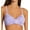 Fawn/ Lively Lavender, variant on Women's Hanes HU03 Ultimate T-Shirt Soft Contour Wirefree Bra (Fawn/ Lively Lavender 36A)